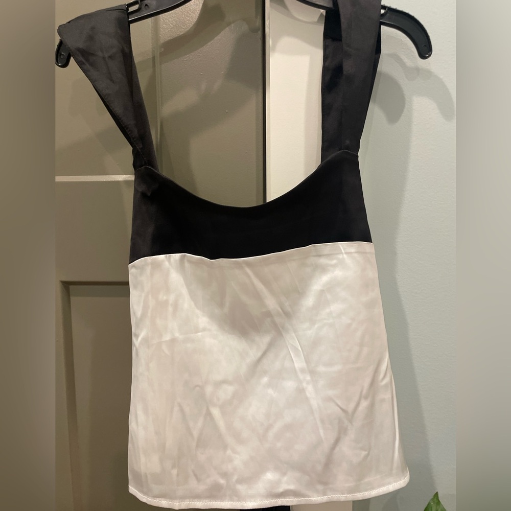 FENITY fashion silk tank fits like a small